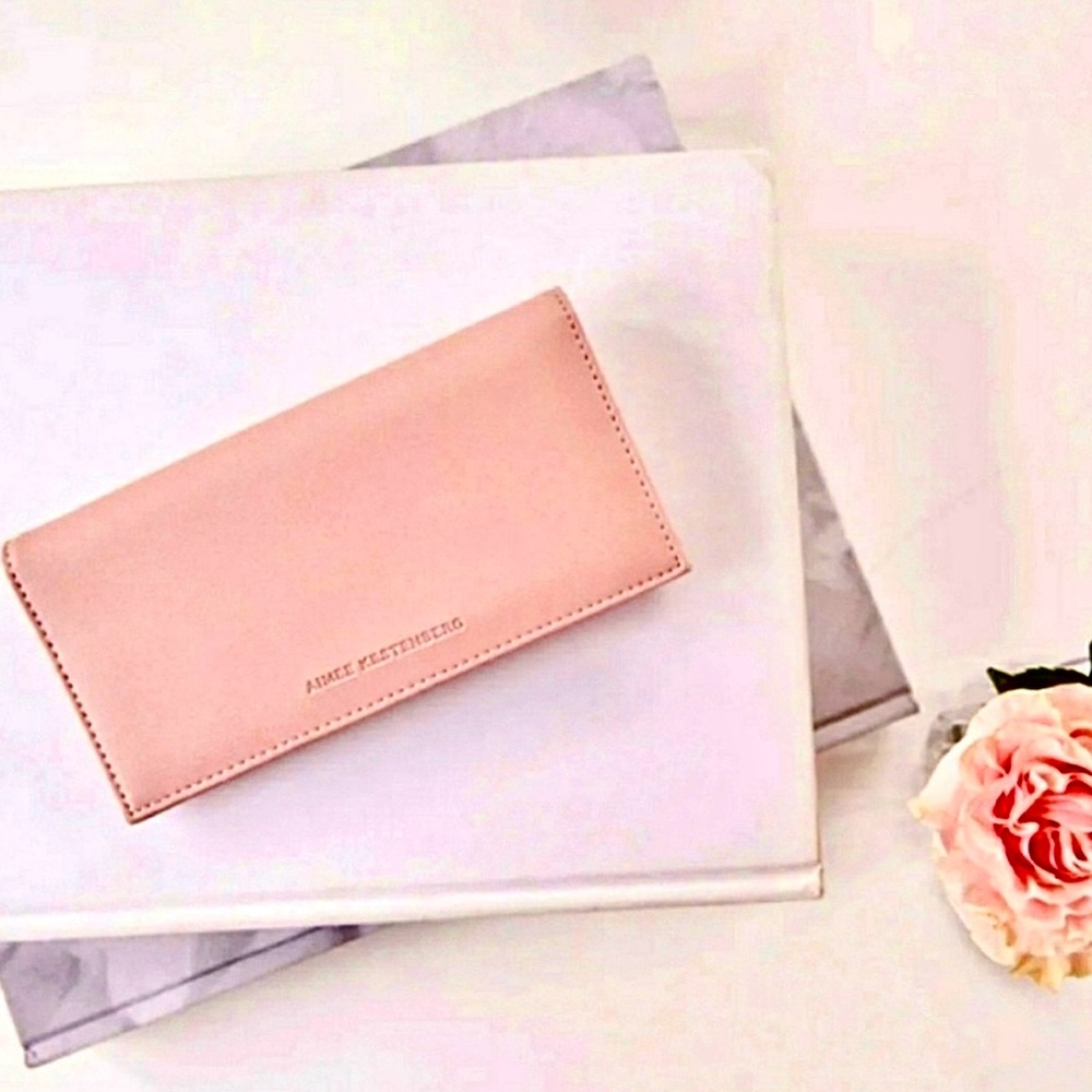AIMEE KESTENBERG Marietta Bi-Fold Flat Blush Walle